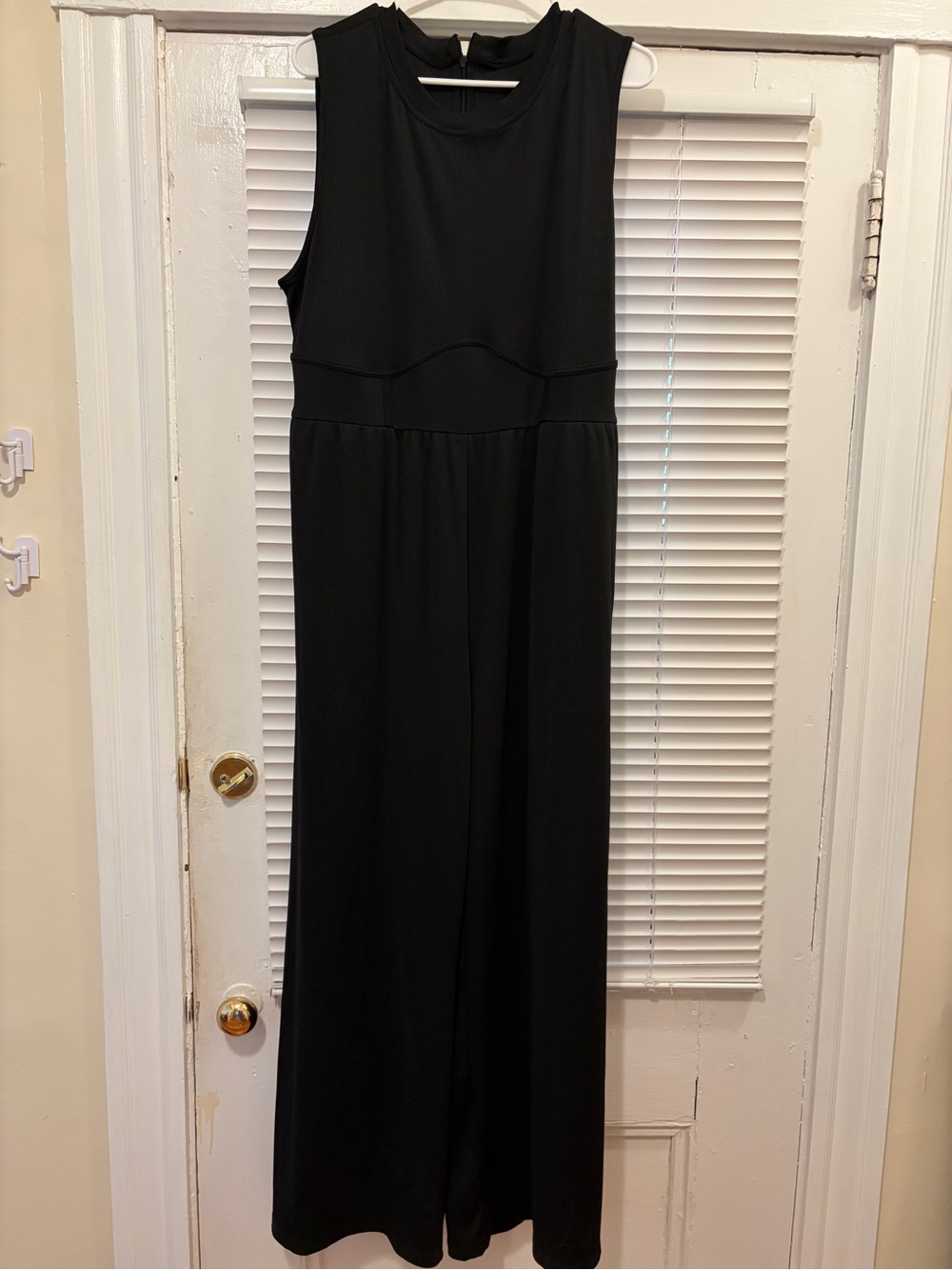 Classic Black Sleeveless jumpsuit